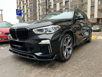 BMW X5 G05 губа сплиттер переднего бампера