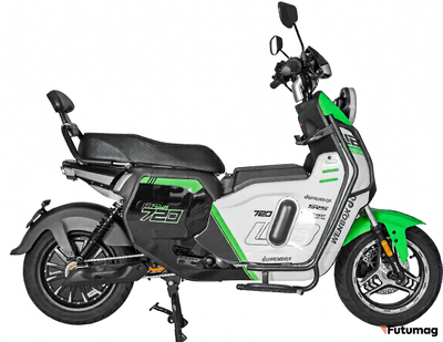 Электроскутер WENBOX U7 1500W (60V/30Ah) Зеленый