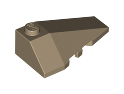 Wedge 4 x 2 Triple Right, Dark Tan (43711 / 6004712)