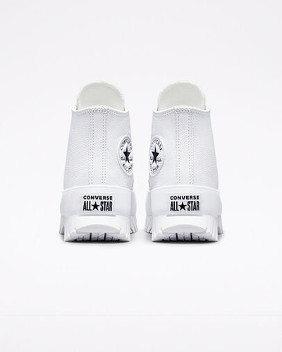 Белые кожаные кеды Converse Chuck Taylor All Star Lugged 2.0 Platform Leather