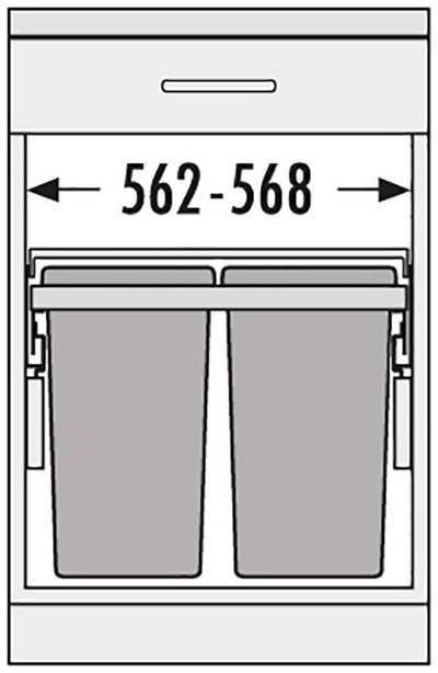 ВСТРАИВАЕМАЯ СИСТЕМА 60Л EURO-CARGO-S HAILO
