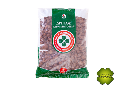 ДРЕНАЖ КЕРАМЗИТОВЫЙ 2л