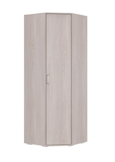 Шкаф угловой Белла ясень белый  (БТС)