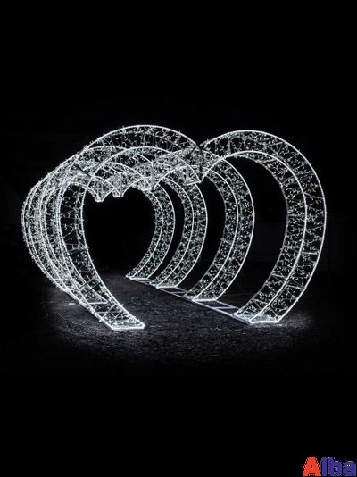 Светодиодная арка Сердце