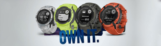 GARMIN Instinct® 2X Solar - лучшие защищённые часы 2024 года