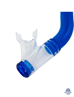 Трубка для дайвинга Marlin Junior Blue