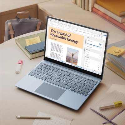 Ноутбук Microcoft Surface Laptop Go 3 12.4" i5 16/256Gb Ice Blue