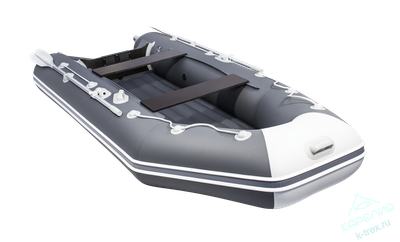 Лодка ПВХ Мастер Лодок Аква НДНД 3200 Графит / Св.Серый