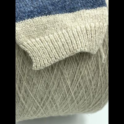 MILLEFILI art.GARZSOFTYAK Nm. 640 метров в 100 граммах 75% WO (шерсть), 8% WY ( шерсть яка), 15% PA, 2% PL Цв. 80014 овсянка