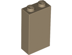 Brick 1 x 2 x 3, Dark Tan (22886 / 6236916)
