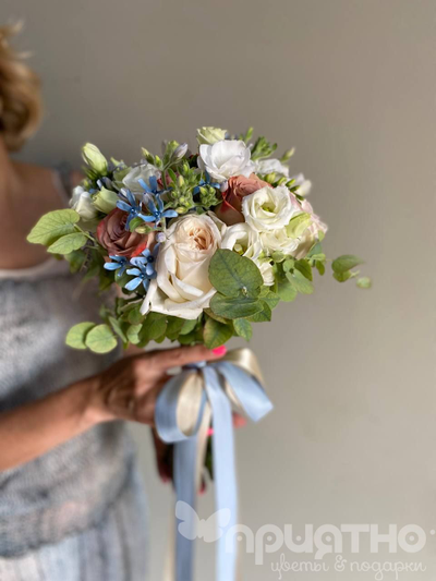 Букет невесты & Бутоньерка № 1310