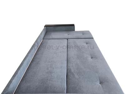 Диван Торонто Биг-МДФ с оттоманкой (тик-так)