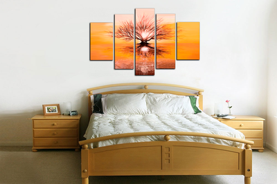 Модульная картина "Отражение себя"