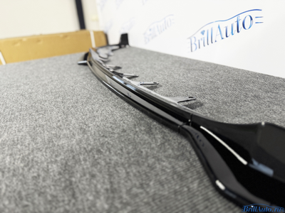 Сплиттер BMW 3 G20 узкий черный