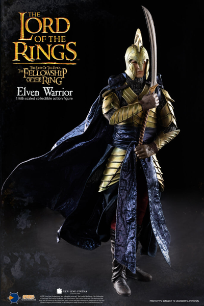 Эльфийский воин ("Властелин Колец") - Коллекционная ФИГУРКА 1/6 scale THE LORD OF THE RINGS SERIES  ELVEN WARRIOR (LOTR027W) - Asmus Toys