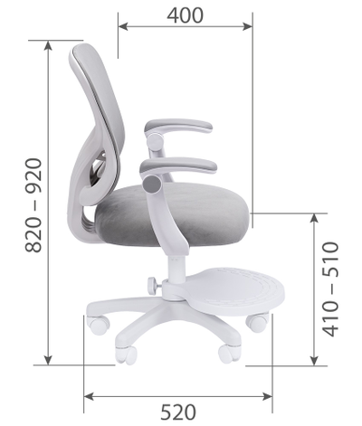 Кресло KIDS CH106 с подставкой