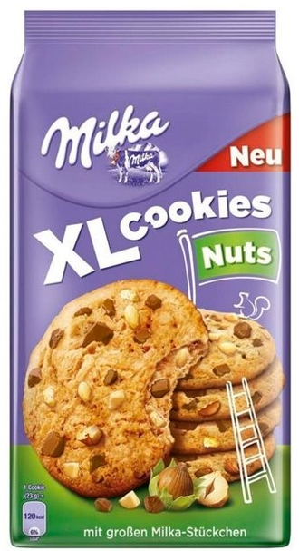 Печенье Milka Cookies Hazelnut 184гр (10 шт)