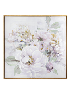 Интерьерное панно с цветочным мотивом