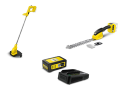 Комплект: Триммер + Ножницы + АКБ + ЗУ