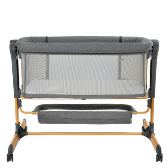 Колыбель Pituso Flora Dark Grey / т.Серый