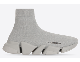 Balenciaga speed knit grey cheap