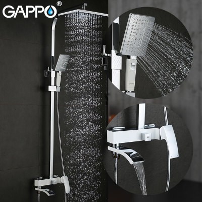 Гарнитур для душа белый GAPPO G2407-8
