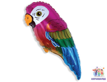 Шар Фигура, Супер Попугай / Supper Parrot  88 см ( шар+гелий+лента)