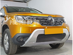 Защита радиатора Renault Duster 2021- black низ