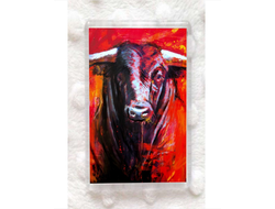 Магнит с символикой "Быка" №3