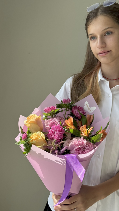 Букет цветов для учителя / воспитателя № 811