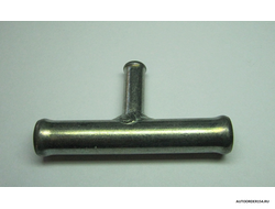 Трубка тройник 12х8х12мм металл угол 90 гр. (цена за 10 шт.)