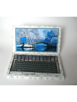 Ноутбук из конфет - сладкий подарок для детей и взрослых