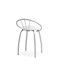 Стул на металлокаркасе Tankard белый полимер / светлый мусс