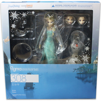 Фигурка фигма Эльза и Олаф (figma Elsa, Olaf)
