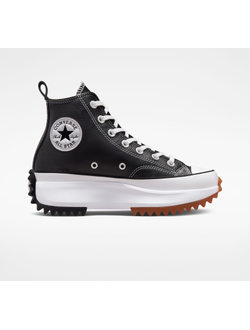 Кеды Converse Run Star Hike черные высокие кожаные на платформе A04292C