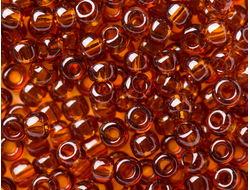 Японский бисер Toho 11/0 0941 Transparent Smoky Topaz / Прозрачный дымчатый топаз