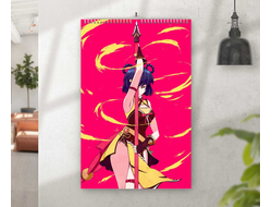 Перекидной календарь Genshin Impact, Геншин Импакт №5