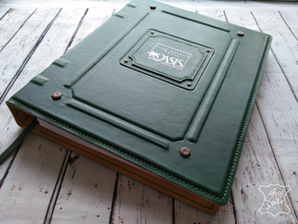 Гостевая книга для отеля, книга отзывов, гостевая книга с логотипом, кожаная папка, меню из кожи