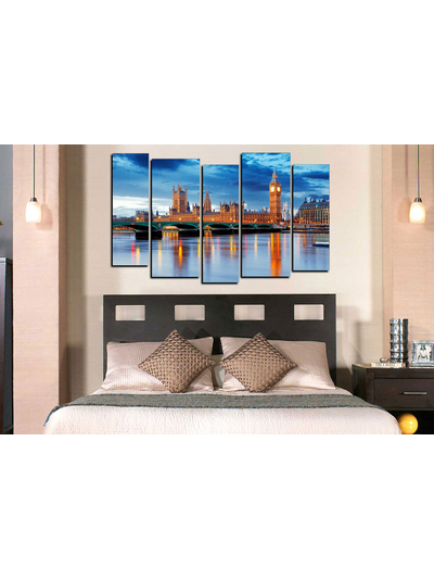 Модульная картина "Пасмурный Лондон"