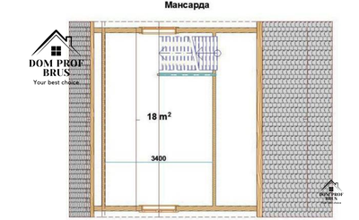 Дачник 42м2 6х7