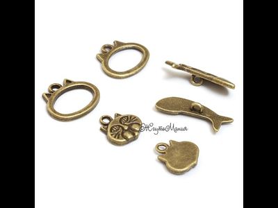 ЗАСТЕЖКА ТОГГЛ - 024 - АНТИЧНАЯ БРОНЗА