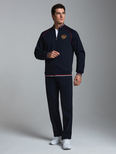 Спортивный костюм с начесом мужской,  12SKM-1488