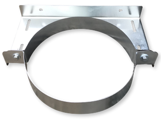 Кронштейн для крепления трубы дымохода к стене (комплект)