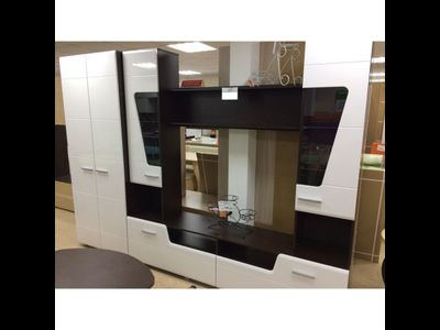 Гостиная "Моника" +шкаф с выдвижной штангой (2.78 м) (МК Стиль)