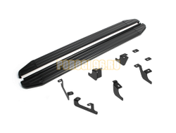 Пороги "Black-Premium" для Geely Coolray SX11 2023-