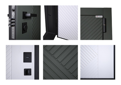 Стальная дверь   Лима (адаптивная замковая часть). Заказная модель.