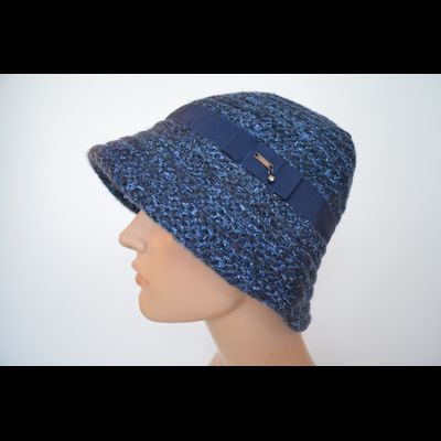 Шляпа Vizio 1622 FF Италия синяя