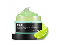 Маска увлажняющая с экстрактом лайма  REVITAL LIME MASK Mizon 100мл