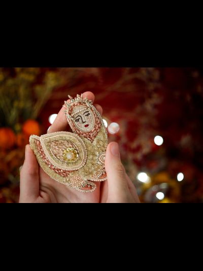 Брошь &quot;Гамаюн&quot;