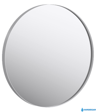Зеркало Aqwella Круглое-80, цвет белый